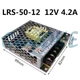1PCS New MEAN WELL LRS-50-12 Switching Power Supply