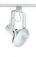 Juno Track Lighting T437SL Trac-Master Wireform PAR38 Track Light, Silver