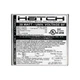 Hatch MC39-1-J-UNNU For one 39w (M130) ceramic metal halide lamp