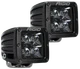 Rigid Industries 202213BLK D-Series PRO Spot Optics Midnight Pair Surface Mount