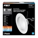 Feit Electric White 5-6 in. W Aluminum LED Dimmable Recessed Downlight 14.3 W