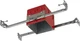 Lithonia Lighting IC1JB LED Junction Box for Ceilings, 4 Inch, Steel NEW
