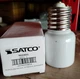 (1) Satco 90/1801 Porcelain Mogul to Mogul Socket Extender