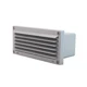 SIMES LIGHTING S.4509 BRIQUE RECTANGULAR WALL LUMINAIRE LIGHT FIXTURE, GREY