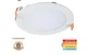 Halo HLB 6 in. White Round LED Recessed Light Direct Mount Kit 2700K-5000K -USED