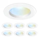 Recessed Downlight LED Dimmable 1290lm 6 Way Pack Feit Electric 6-5CCT Canless