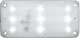 Optronics ILL36CBP Opti-Brite LED Sealed Dome Light, White