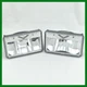Maxxima 4"X 6" Low & High Beam White LED Replacement Headlight -Set of 2