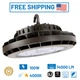 SLG 100W UFO Linear High Bay 14000 Lm 4000K 120-277V 120&deg; Wide Bronze 9" IP65