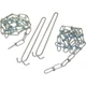 LITHONIA LIGHTING HC36 M12 Chain Hanging Kit,Industrial Strips,PK2 1THN7