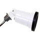 Sigma Electric 14330WH 150W PAR38 Bulb Metal Die Cast White Adjust Lamp Holder
