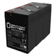 Mighty Max 6V 4.5AH Battery Replacement for Lithonia EMBSC06042 - 3 Pack