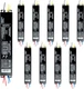 10 Pack - Replacement for Sylvania Ballast QTP4X32T8/UNV ISN-SC, Philips ICN-4P3