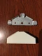  Wiremold V5715 Tee Raceway Tee Ivory - Lot of 5