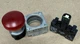 SIEMENS 3SB3 648-6BA20 RED AC METAL ROUND INDICATOR LIGHT *LOT OF 2**NEW IN BOX*