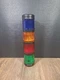 Allen-Bradley ~ Stack Indicator Lights~ Orange, Blue, Red & Green ~ Flashing LED
