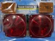 Blazer International Square Trailer Light Kit C6423 - Under 80 inches Wide