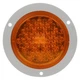 Truck-Lite Super 44 4" Sealed Yellow Round Flange Mount LED Turn Signal Light