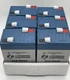 6 pack Lithonia ELB06042 6V Rechargeable Battery for Exit Sign Backup **NEW**