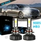 9005 HB3 LED Headlight Bulb High Beam 6000K 110W F2 For Hyundai Sonata 2016-2019