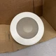 Juno 212N WH Frosted Lens with Clear Center Shower 5-Inch Recessed (Scratched)