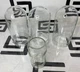 1 RAB GL100 Crystal Glass Clear Vaporproof Globe 100 Series 7in 2 others Similar
