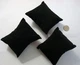 3 Black velvet bracelet watch pendant display pillows 3 1/4"x2 3/4"x1 5/8" JD002