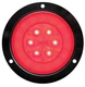 Optronics STL101RFMB GloLight 4&acirc;&euro; Red LED Lights with Mounting Flange