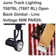 JUNO LIGHTING T687BL Black Open Back spot PAR20  (NEW ) JTL TRAC MASTER