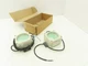 Marl 020-907-22-89 LED Cluster Light Green Clear Lens 24VDC W Cable Lot of 2