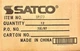 BOX OF 12 SATCO BLACK OFFSET MONOPOINT TP177 BLK