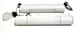 (LOT OF 2 )- RITTAL PS 4155000 UNIVERSAL LIGHT, 26 W, 110-250V, 50/60HZ,USED.
