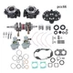 LABLT For Yamaha Banshee 350 YFZ350 1987-06 Carburetor Cylinder Crank Gasket Kit