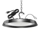 Jefedana UFO LED High Bay Light 100W - 6500K IP66 Waterproof Super Bright Hig...
