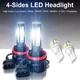 H11 H8 110W LED Fog Light Bulbs Car Driving Lamp DRL 6500K High Power