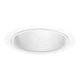 Juno Lighting RcssdDwnltTrim,6in,Wht/Wht,Baffle,Srs24 24 WWH Juno Lighting 24