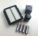 Oil Filter + Air Filter + 4 X Spark Plug Bosch Kalos 1.4 61KW 83 HP Until 08/06