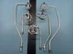 GE Range Burner Tube Bracket Set 5 (SEE PICS)P# WB02K10360 WB02K10361 WB02K10362