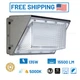 135W LED Large Wall Pack 15550 Lm 5000K Outdoor Security Light Dark Bronze SLG