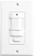 Hubbell IWS-ZP-3P Motion Sensor PIR Wall Switch Push Button White Decorator
