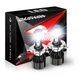 H4 9003 LED Headlight Bulbs Kit High Low Beam 110W 16000LM Super Bright White