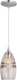Vaxcel Lighting P0276 Milano 1 Light 5"W Pendant - Nickel