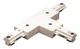 Elco EC805 White T Connector For 2 Circuit Track