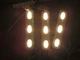 Lot of 3 White GE Xenon 3-Light Fixture 18" 10136-1 NEW