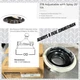 Halo Recessed Lighting 378 P 6" Adjust Gimbal Trim w Splay 25 Degree Tilt Recess