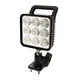 ECCO EW2451 Flood Light, Clear, Square, 1300 Lumens, Pedestal Mount