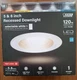 Feit Enhance White 7.5 in. W Aluminum LED Dimmable Recessed Downlight 14.3 W