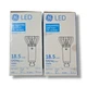 GE 18.5watts GX24q Base 3500k 4 Pin CFL Socket 50k Hour Led Lightbulb Lot Of 2