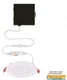 Commercial Electric Slim LED 4 in Color Changing Recessed Kit, Wht  3-Pk 3-PACK