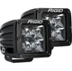 Rigid Industries D-Series PRO Spot Midnight Edition Spot Beam Set of 2 Fog Light